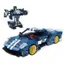 Qlt Blocks Transformer Robot Carro De Carrera 609 Piezas Armable