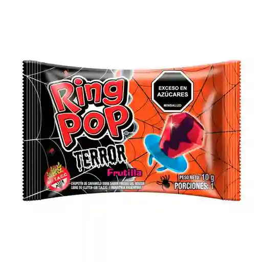 Caramelo Benevia Ring Pop Terror 10 Gr Surtido