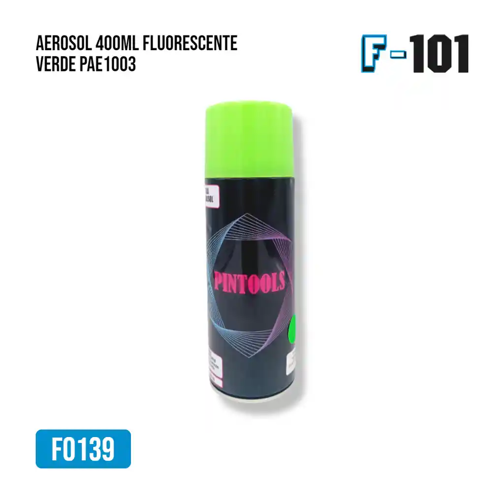 Aerosol Fluorescente Verde Pae1003 (400ml)