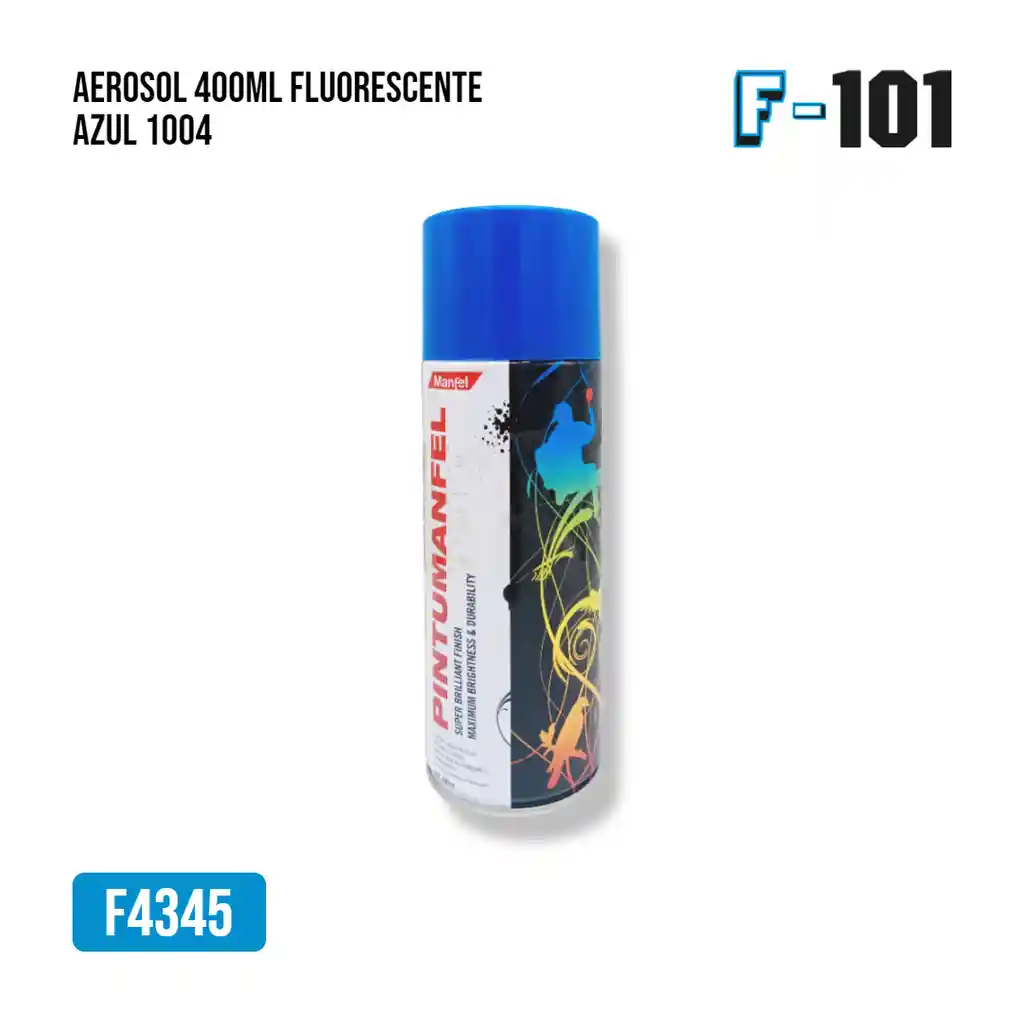 Aerosol Fluorescente Azul 1004 (400ml)