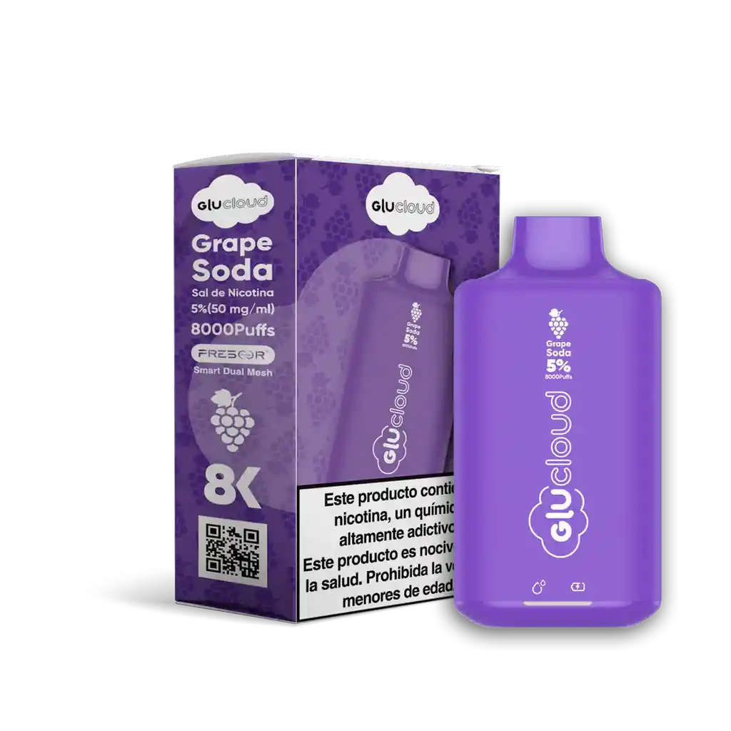 Vape 8k Grape Soda