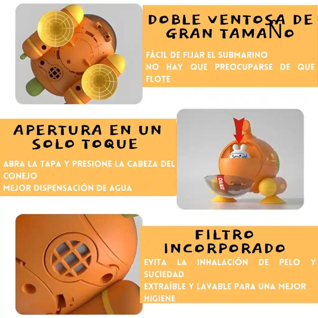 Juguete De Baño Bebe Submarino Eléctrico,ducha, Piscina Tina