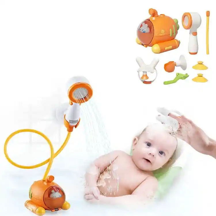 Juguete De Baño Bebe Submarino Eléctrico,ducha, Piscina Tina