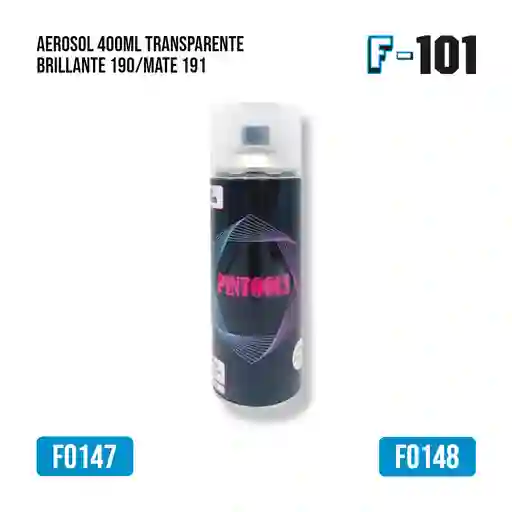 Aerosol Transparente Brillante 190 (400ml)