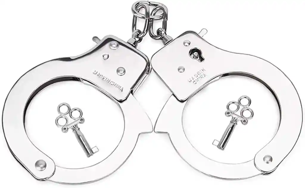 Esposas Metalicas Para Disfraz Policia Halloween