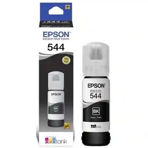 Tinta 544 Epson Para Impresora L1110 L3110 L3150 L5190 Color Negro