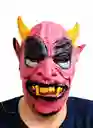 Máscara En Latex Halloween Hora Loca