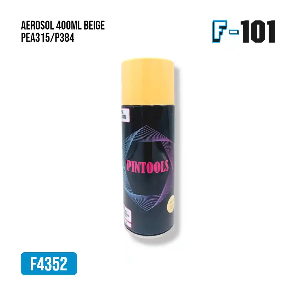 Aerosol Cream White/beige Pea315/p384 (400ml)