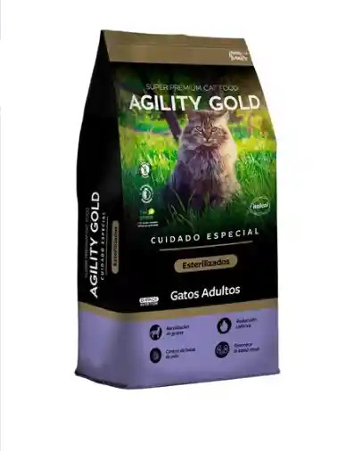 Agility Gold Gatos Esterilizados X 3 Kg