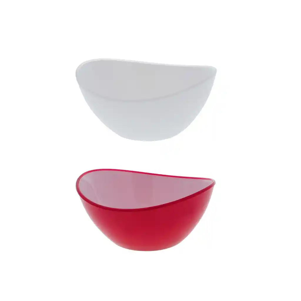 Bowl Para Ensaladas En Plastico Libre De Bpa Uso Cocina