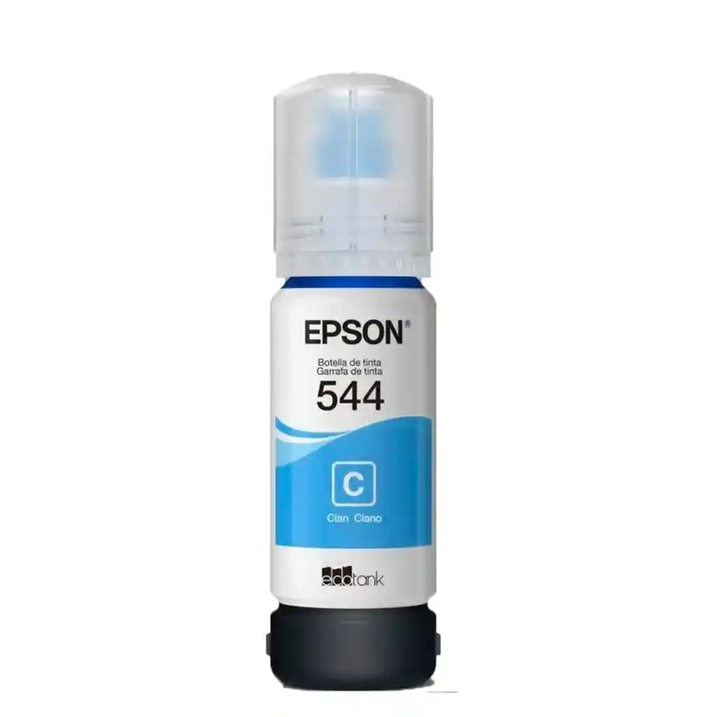 Tintas 544 Epson Para Impresora L1110 L3110 L3150 L5190 Color Cian