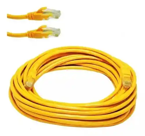 Cable Utp Red 15 Metros Ethernet Rj45 Calidad Cat 6