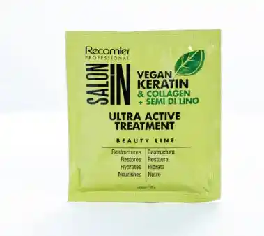 Salerm Keratina O Tartamiento Ultra Active Vegan X30 Ml