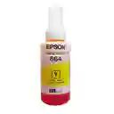 Tinta 664 Epson Para Impresora L210 L495 L555 L355 Color Amarillo