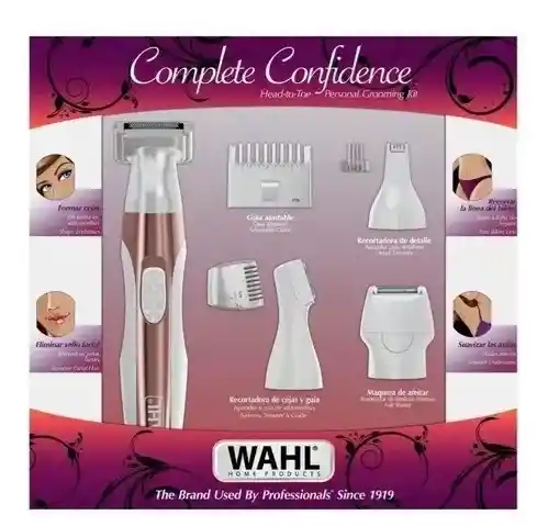 Kit Depiladora Wahl Confidence