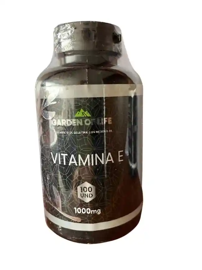 Vitamina E Antioxidante 100 Cápsulas Blandas X 1.000mg