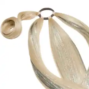 Ponytail Trenza Shinebby 34" - Rubio Vainilla Galáctico