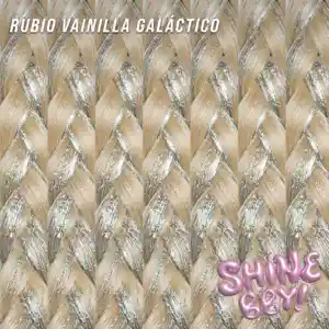 Ponytail Trenza Shinebby 34" - Rubio Vainilla Galáctico