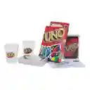 Juego De Cartas Uno Drink + 4 Vasos Para Shot