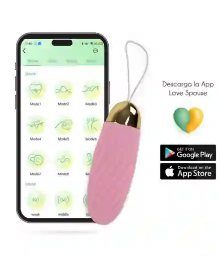 Huevo Vibrador Con App Elenor Majestic