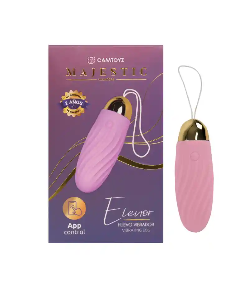 Huevo Vibrador Con App Elenor Majestic