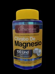 Citrato De Magnesio X 100 Und Colnaturales