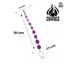 Bolas Anales Oh!rgasmismic 30cm ( 0,5cms A 2,5cms ) - Rocky Toys
