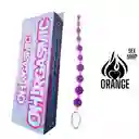 Bolas Anales Oh!rgasmismic 30cm ( 0,5cms A 2,5cms ) - Rocky Toys