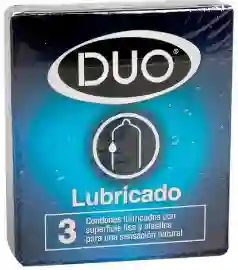 Condones Duo Lubricados