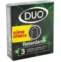 Condones Duo Retardante