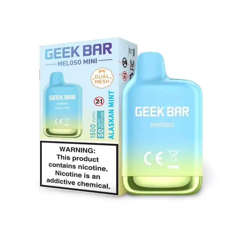 Vape Geek Bar Meloso Mini Alaskan Mint 1.500 Puffs