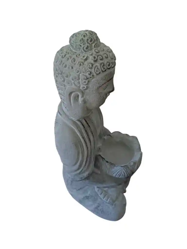 Porcelana De Buda Sentado Con Ranura Multiusos