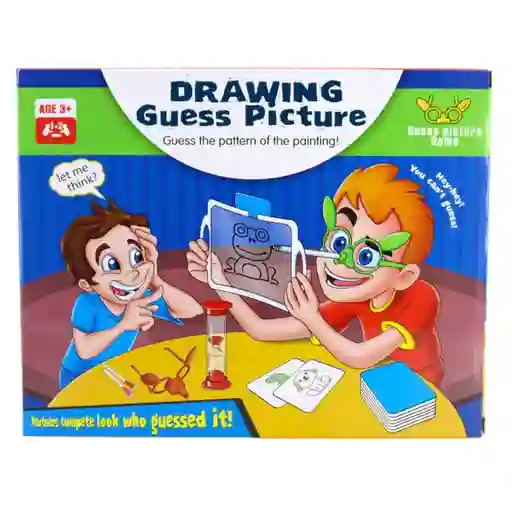 Juego De Mesa Adivina El Dibujo Para Familia Niños