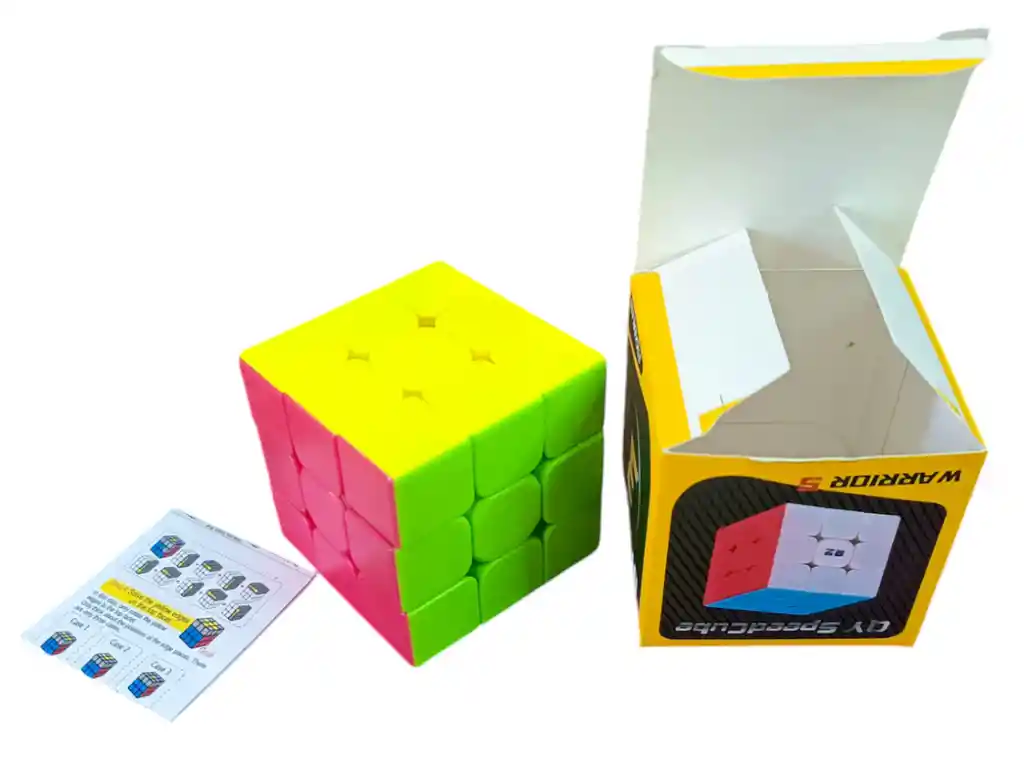 Cubo De Ribuk 3x3 De Moviiento Rapido Plastico