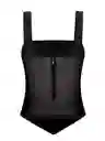 Corset Agustina Negro S