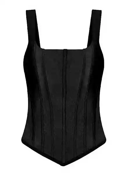 Corset Agustina Negro S