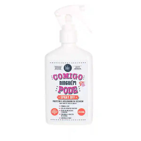 Termoprotector Lola Cosmetics Comigo Ninguém Pode Spray 250ml