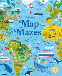 Libro De Actividades Laberintos Map Mazes Para Niños