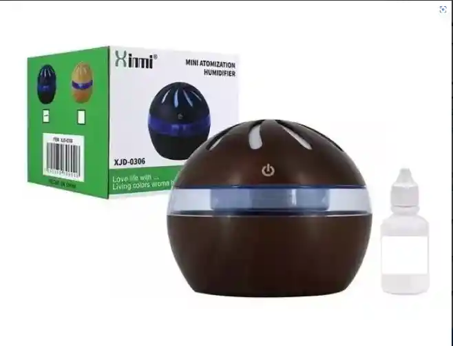 Difusor Aromas Humidificador Led Luces Aromaterapia +esencia