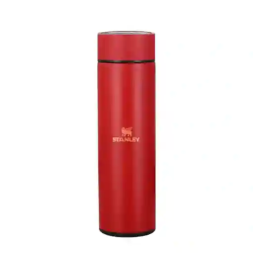 Termo Botella Para Bebidas Led Stanley 500 Ml Acero Inoxidable Digital Rojo