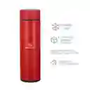 Termo Botella Para Bebidas Led Stanley 500 Ml Acero Inoxidable Digital Rojo