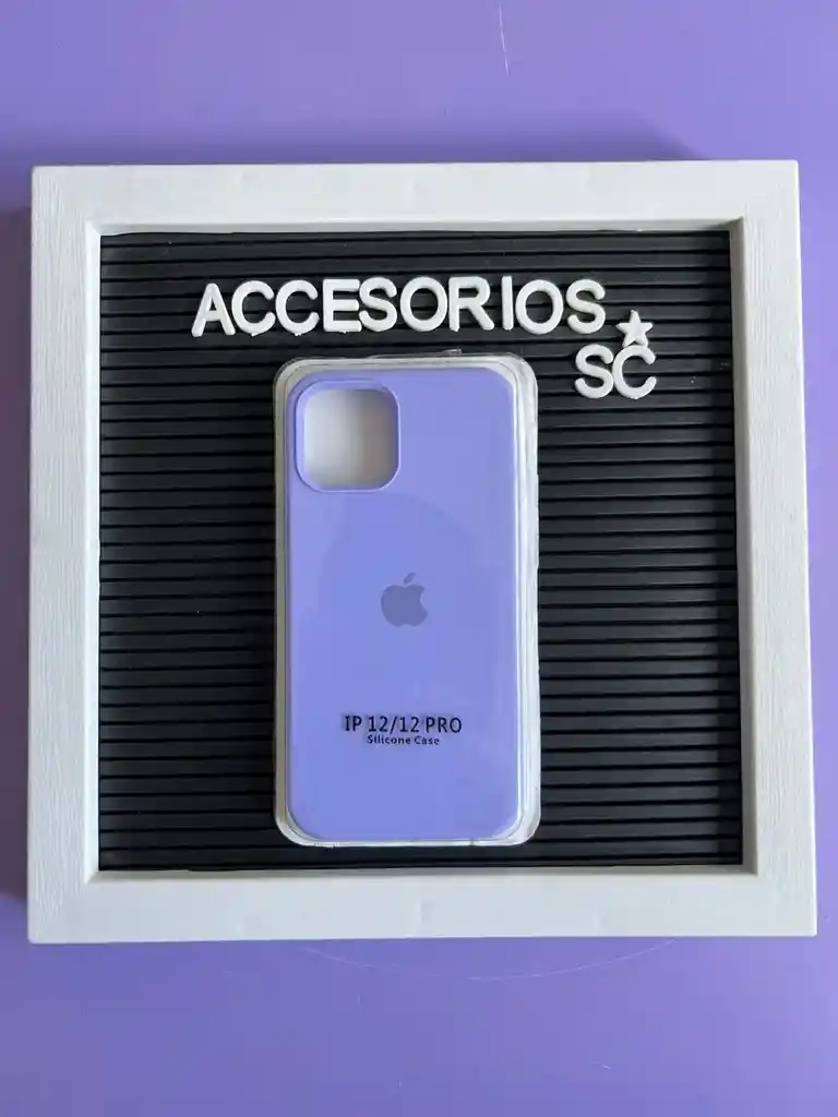 Forro Iphone 12/12 Pro Silicone