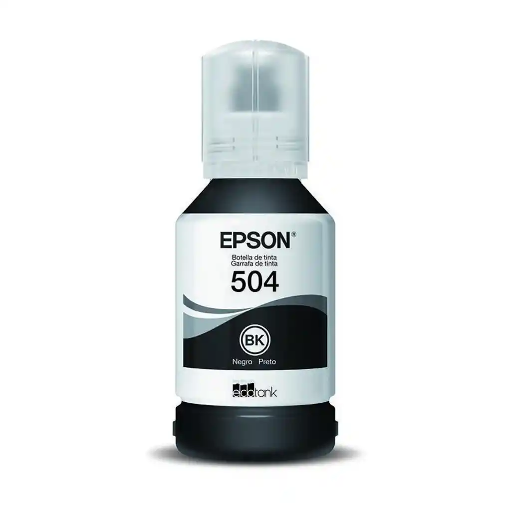 Tinta 504 Epson Para Impresora L4150 L4160 L6191 L6171 Color Negro