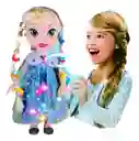 Muñeca Frozen Elsa Con Luces Y Sonido