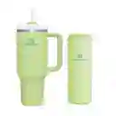 Termo Stanley Vaso Verde 40oz Duo Para Bebidas Frías Y Calientes