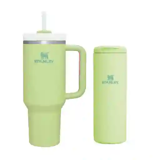 Termo Stanley Vaso Verde 40oz Duo Para Bebidas Frías Y Calientes