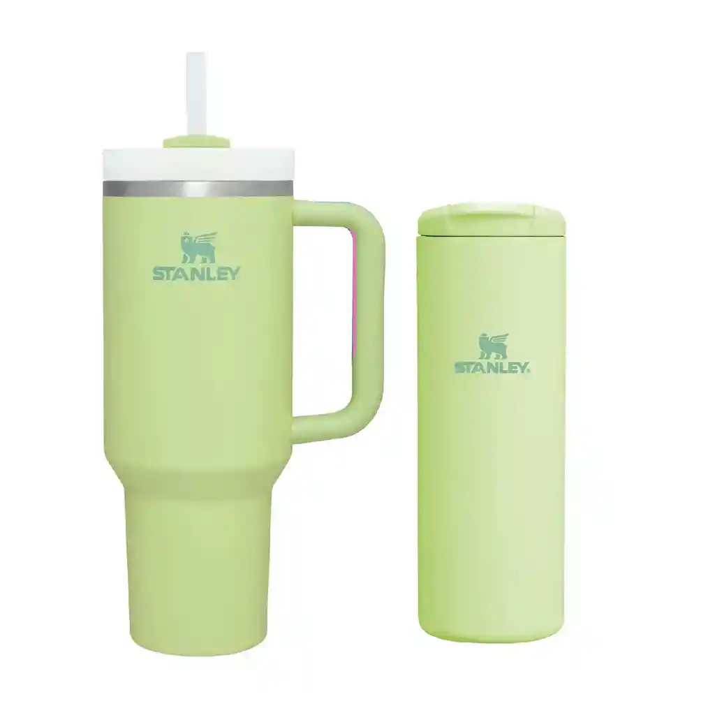 Termo Stanley Vaso Verde 40oz Duo Para Bebidas Frías Y Calientes