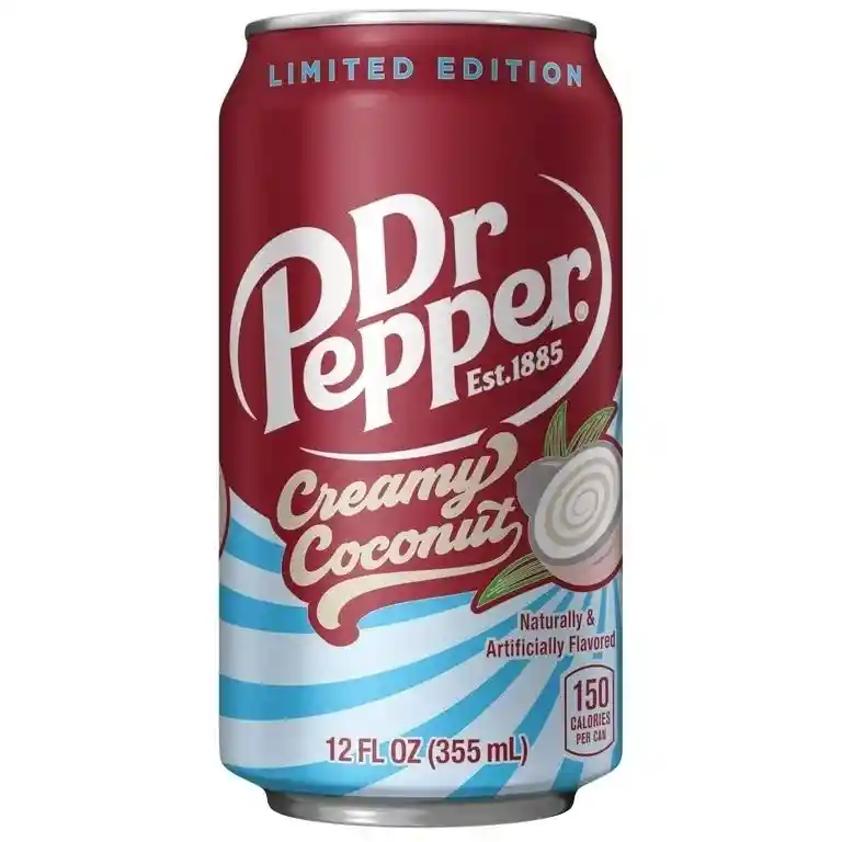 Dr Pepper Crema De Coco Edición Limitada 355 Ml