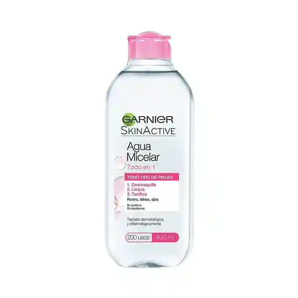 Agua Micelar Garnier Todo En 1 Skinactive 400ml