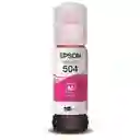 Tinta 504 Epson Para Impresora L4150 L4160 L6191 L6171 Color Magenta